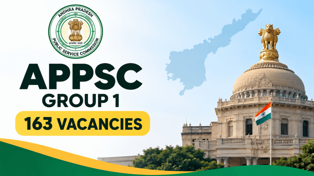 APPSC Group 1 Recruitment 2026 – 163 vacancies