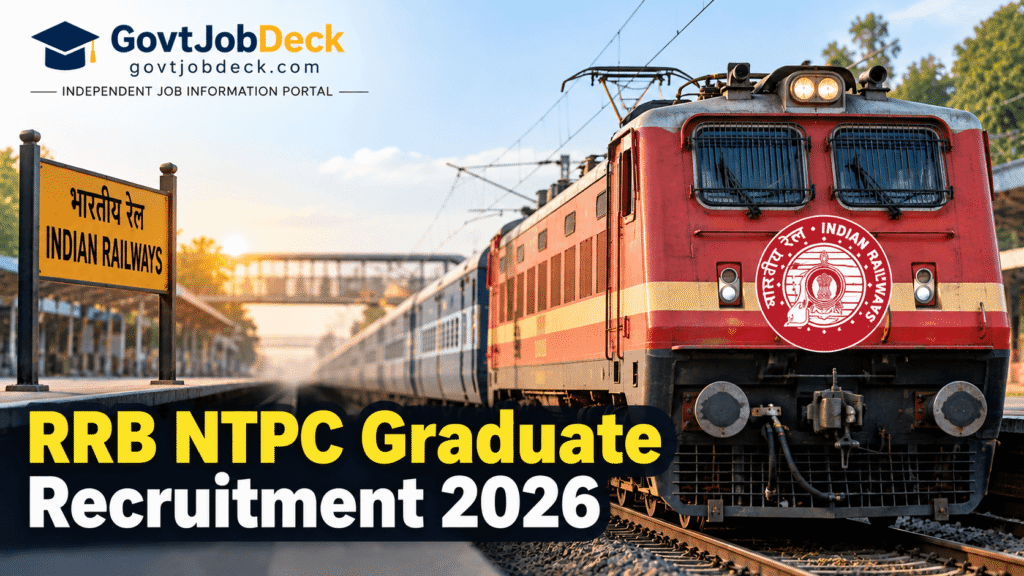 RRB NTPC Graduate Recruitment 2026 – Railway Recruitment for Graduate Candidates