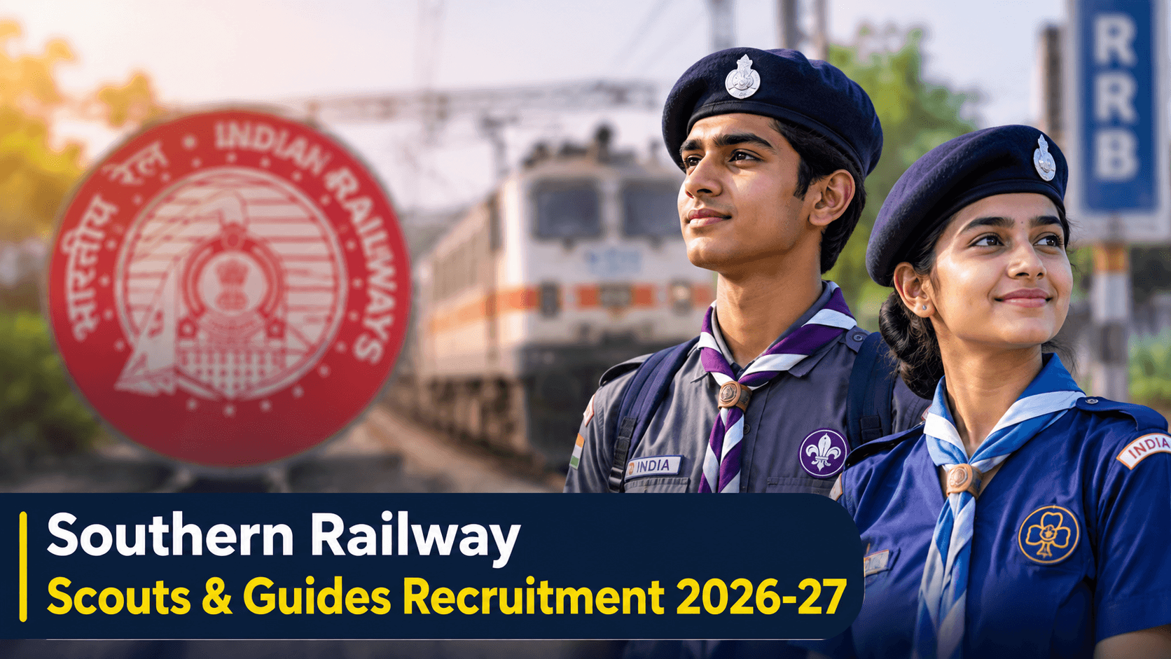 Southern Railway Scouts & Guides Recruitment 2026-27 – 17 Posts