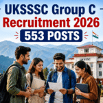 UKSSSC Group C Recruitment 2026: 553 Posts OUT, Apply Online from 8 Sept UKSSSC Group C Recruitment 2026 featuring 553 posts