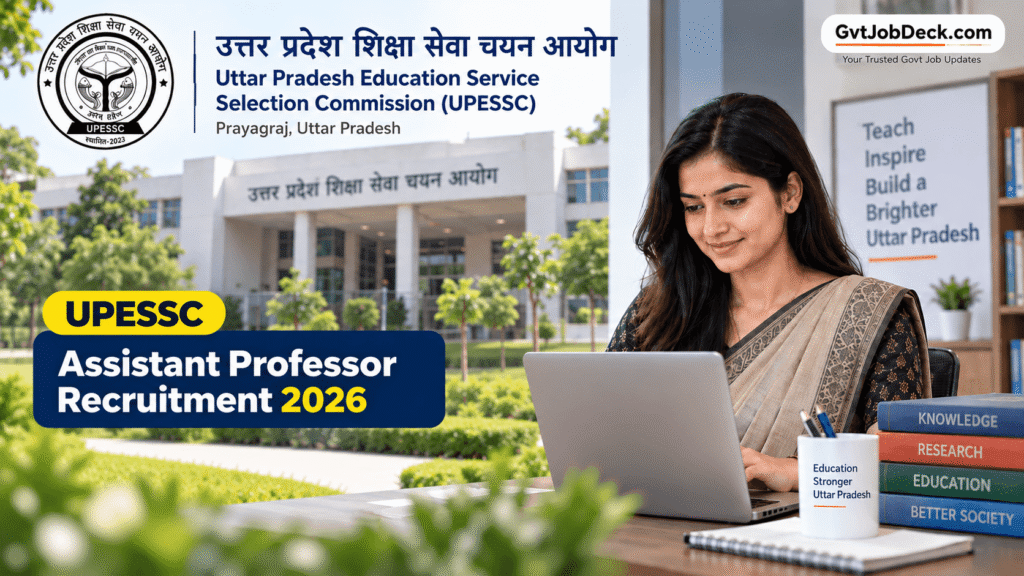 UPESSC Assistant Professor Recruitment 2026 with 1,936 vacancies