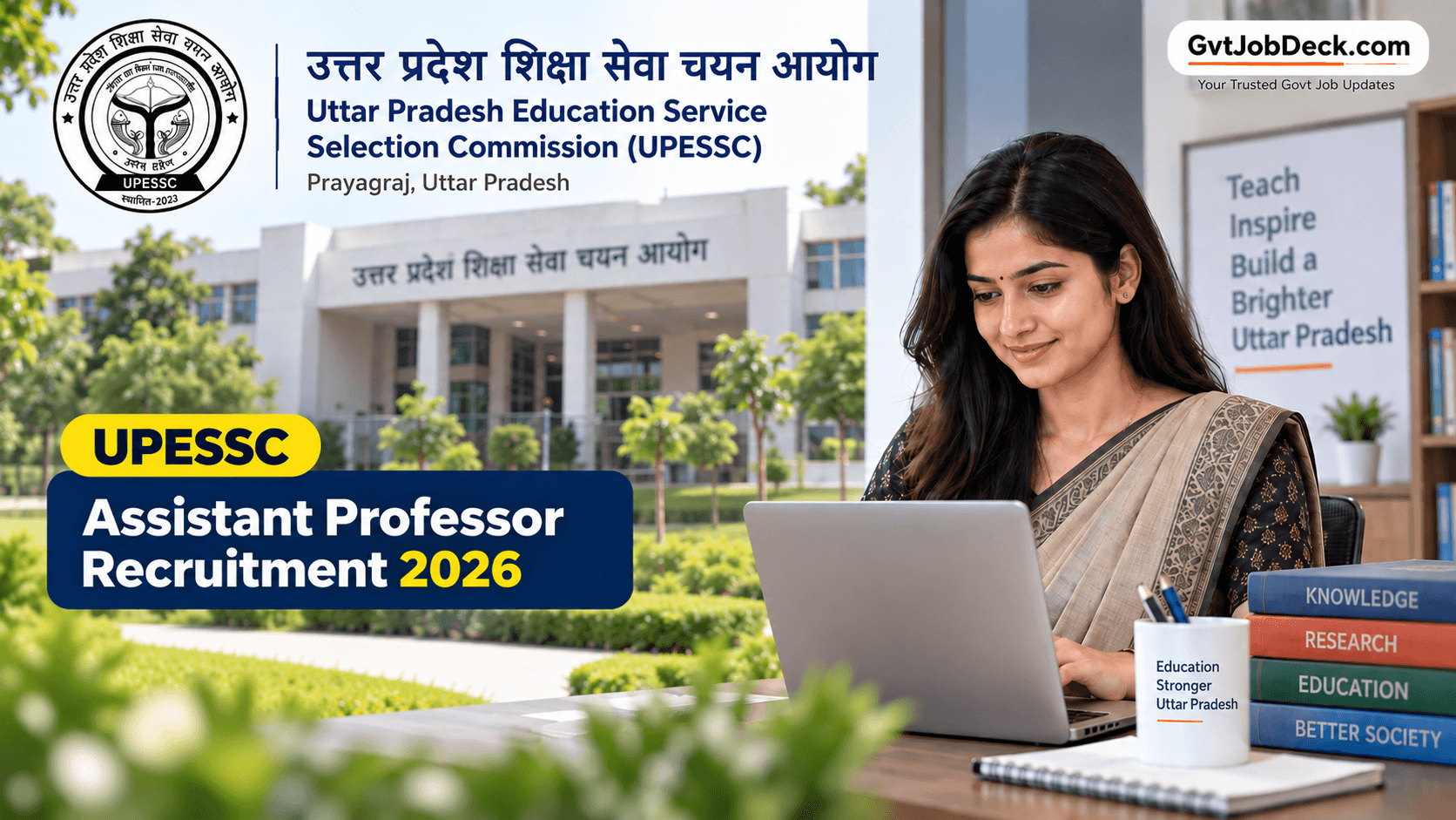 UPESSC Assistant Professor Recruitment 2026 with 1,936 vacancies