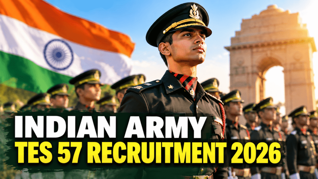 Indian Army TES 57 Recruitment 2026 10+2 Technical Entry Scheme