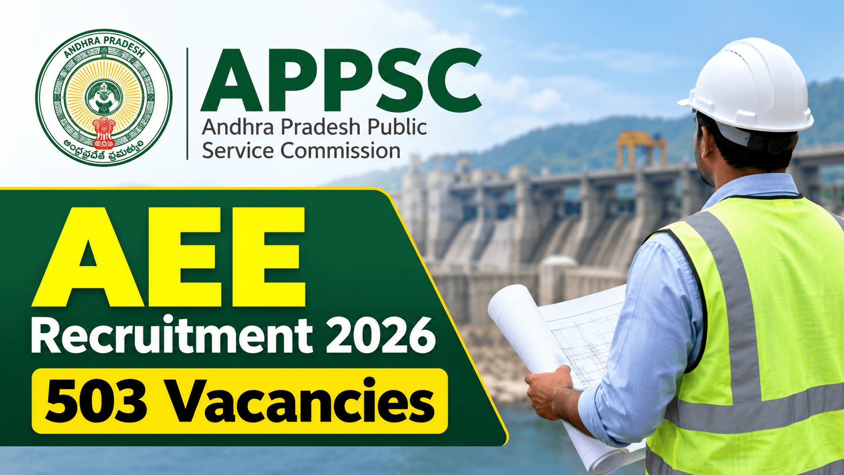 APPSC AEE Recruitment 2026 for 503 provisional Assistant Executive Engineer vacancies