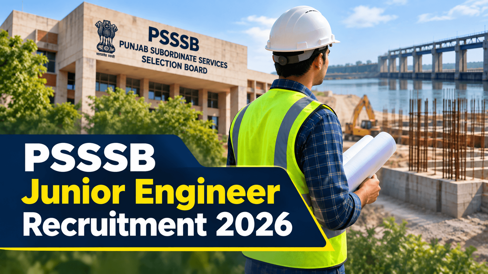PSSSB Junior Engineer Recruitment 2026 for Civil, Mechanical and Electrical posts