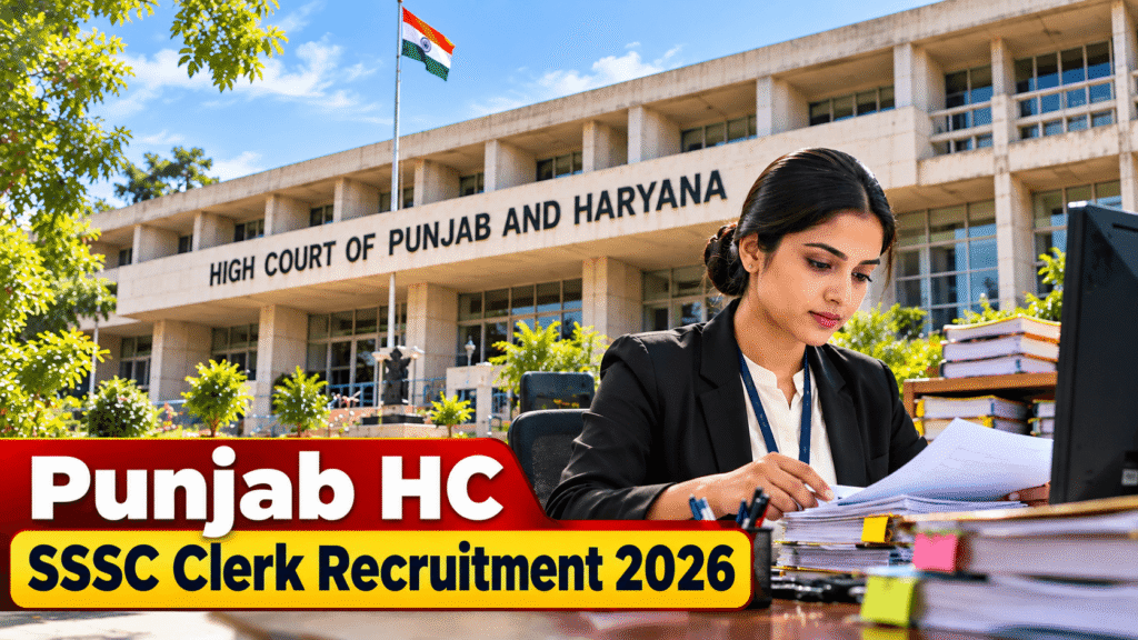 Punjab HC SSSC Clerk Recruitment 2026 – 1,270 Clerk posts